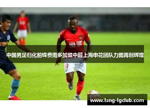中国男足归化前锋费南多加盟中超上海申花团队力图再创辉煌 中国男足归化前锋费南多加盟中超上海申花团队力图再创辉煌